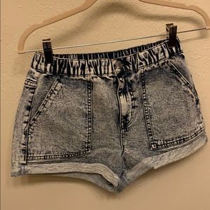 Xsmall Wild Fable Acid Wash Jean Shorts